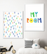 Набор из двух постеров для детской комнаты "MY ROOM" 2 размера (01787) 01787 (А3) фото 1