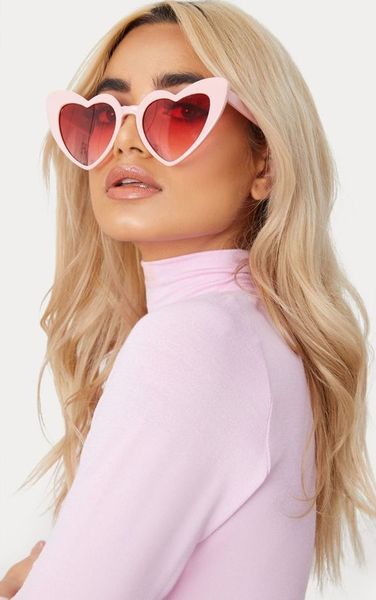 Пластиковые очки с сердечками с розовой оправой (R070620212) R070620212 фото