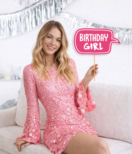 Фотобутафорія - табличка для фотосесії "Birthday Girl" (01677) 01677 фото