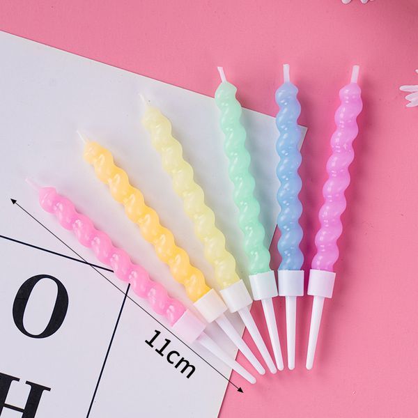 Свечи для торта "Macaroon Candles" 6 шт (CD2345) CD2345 фото