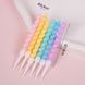 Свечи для торта "Macaroon Candles" 6 шт (CD2345) CD2345 фото 3