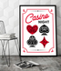 Постер для вечеринки в стиле Казино "Casino Night" 2 размера (CA3983) CA3983 (A3) фото 2