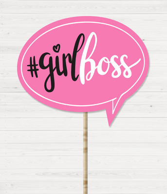 Табличка для фотосесії #girlboss G1 фото