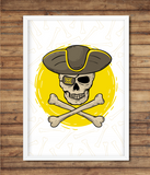 Постер для пиратской вечеринки (2 размера) 02376 фото
