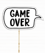 Табличка для фотосесії "Game Over" (09412) 09412 фото
