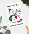 Патриотическая новогодняя открытка "Мирного 2024 року" (04198)
