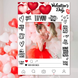Инстаграм-рамка для фотосессии "Valentine's Day" (различные размеры) 03454 фото 7