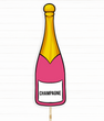 Аксессуар для фотосессии "Бутылка шампанского" (02988)