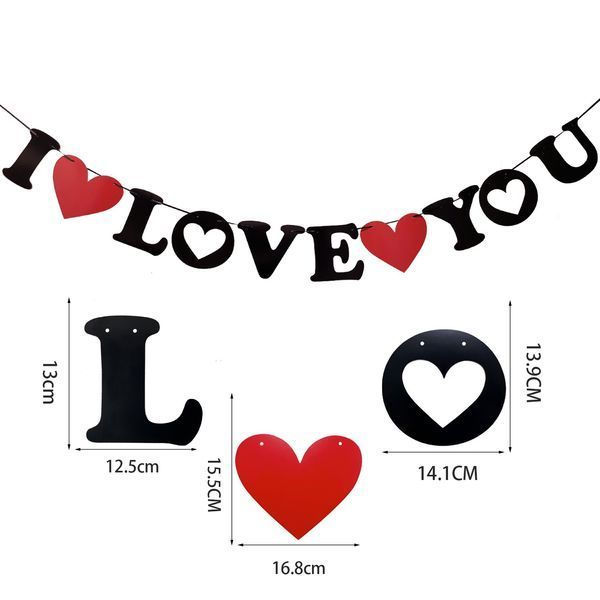 Гирлянда "I love you" (VD-347) VD-347 фото