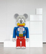 Медведь Bearbrick в костюме фигура из пластика 120х57 см (BRB405009) BRB405009 фото 1