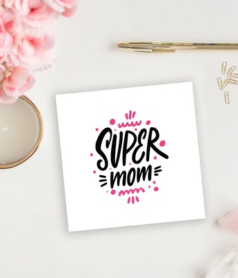 Листівка для мами "Super Mom" ​​(B75099) B75099 фото