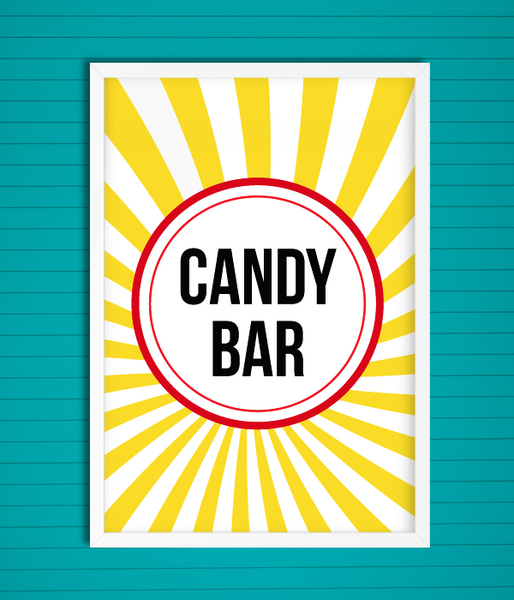 Постер "Candy bar" 02797 фото