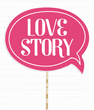 Табличка для весільної фотосесії "Love Story" (02270) 02270 фото