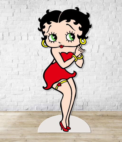Декорация из пластика "Betty Boop" (155x60 см.) 01701 фото
