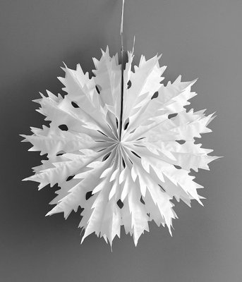 Новорічна декорація-сніжинка 45 см (H110) H110 фото