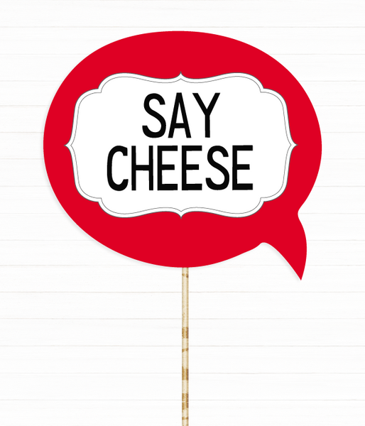 Табличка для свадебной фотосессии "Say Cheese" (06146) 06146 фото