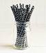 Паперові трубочки "Black white dots" (10 шт.) straws-45 фото 2