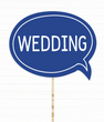 Табличка для свадебной фотосессии "Wedding" (01973)