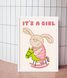 Постер для baby shower "It's a girl" 2 размера (02780) 02780 (А3) фото 2