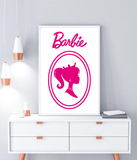 Постер для вечеринки Барби "Barbie" 2 размера (B11012023) B11012023 фото