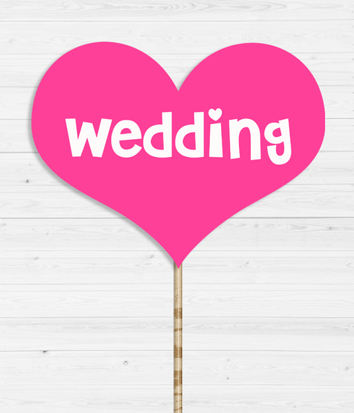 Табличка для фотосесії "WEDDING" 0932 фото