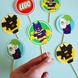 Топперы для капкейков "Лего Бэтмен" 10 шт (L908) L908 фото 5