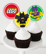 Топперы для капкейков "Лего Бэтмен" 10 шт (L908)