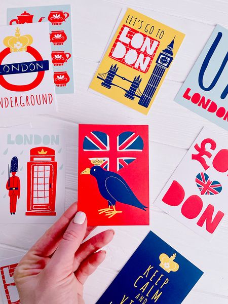 Набор мини-открыток "LONDON" 12 шт (L-208) L-208 фото