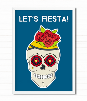 Постер "Let's Fiesta!" 2 розміри без рамки (02681) 02681 фото