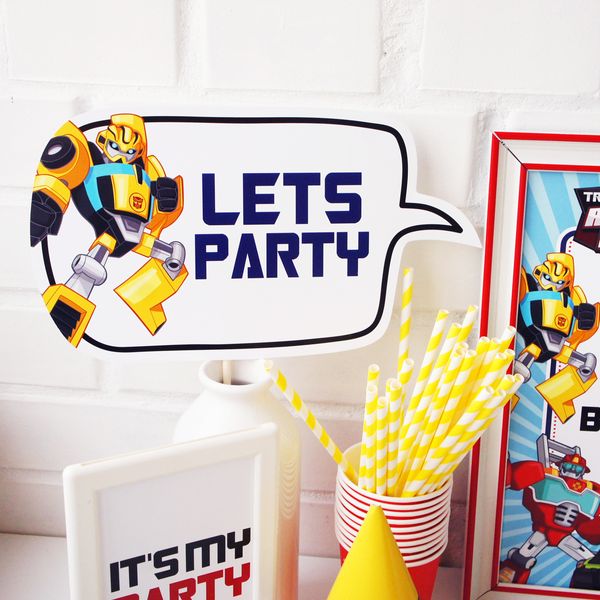 Табличка для фотосесії Let's Party Т-14 фото