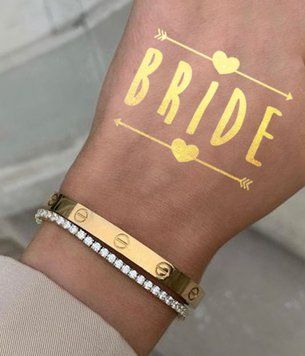 Флеш тату на девичник "Bride" (B503) B503 фото
