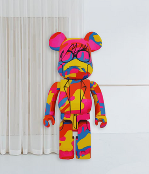 Медведь Be@rbrick Art фигура из пластика 120х57 см (BR708125) BR708125 фото