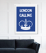 Постер для британської вечірки "LONDON CALLING" 2 розміри (L-203) L-203 (A3) фото 2