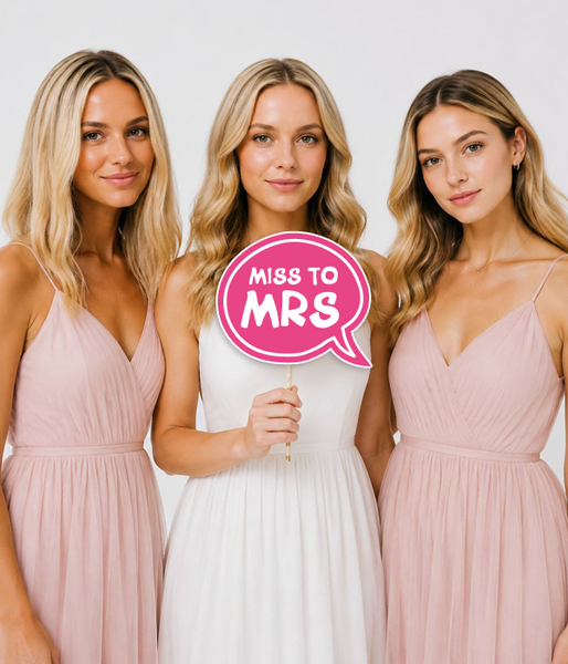 Табличка для фотосесії "Miss to MRS" (02990) 02990 фото