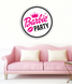 Табличка з пластику "Barbie Party" 70 см (B03315) B03315 фото 2